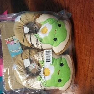 KellyToy squishmallows kids Sinclair Toast slippers